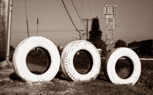 tire repair shop   lake okeechobee florida,  
			art photography